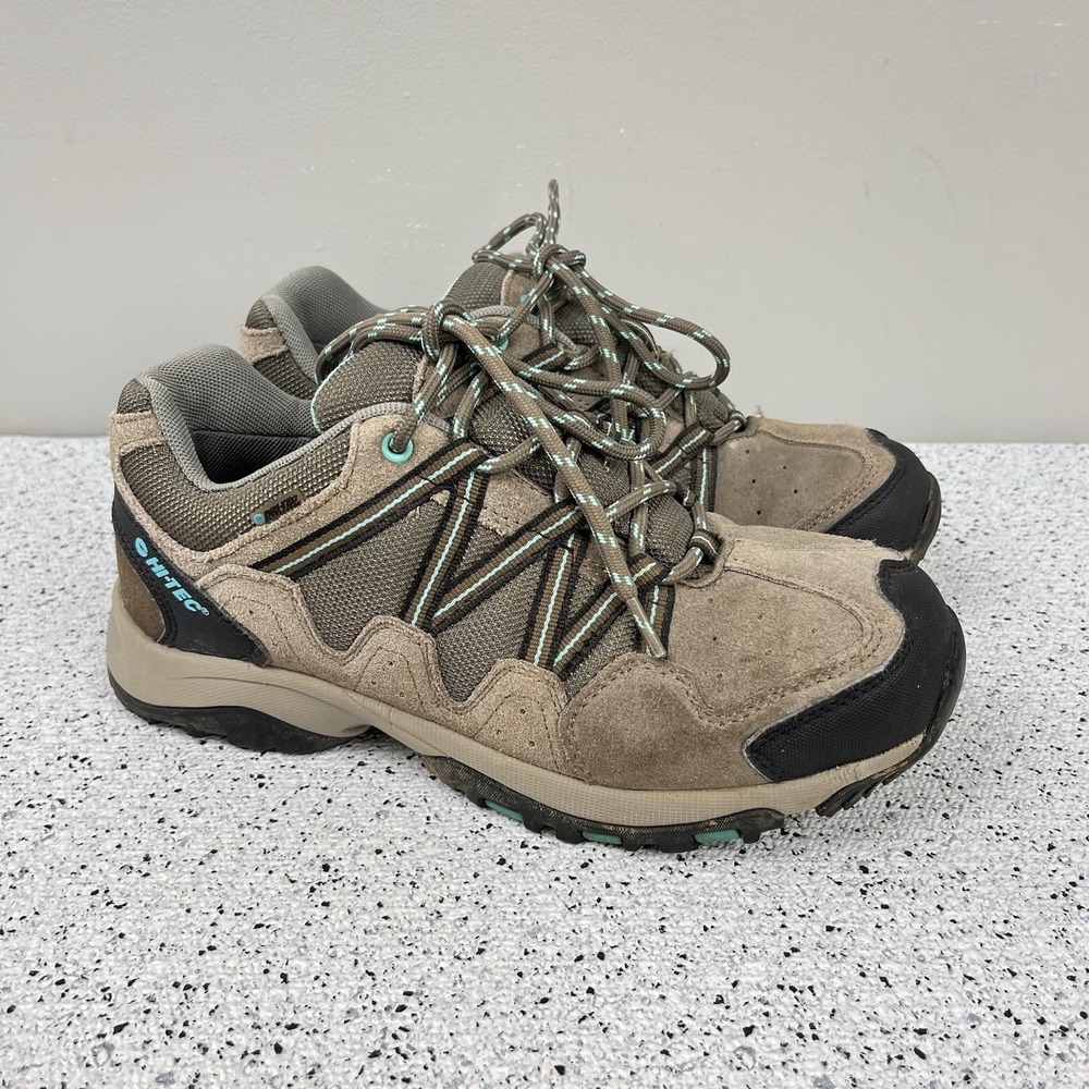 Hi-Tec Florence Waterproof Hiking Shoes Womens 8.5M Laceup Low Top Outdoors